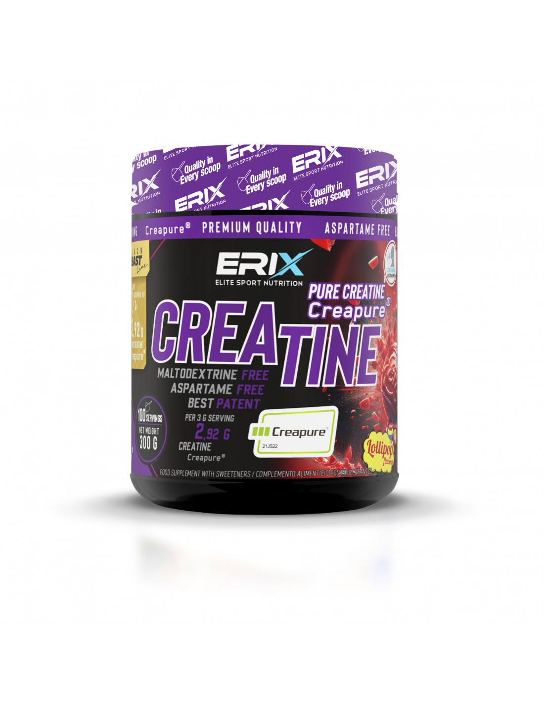 CREATINE CREAPURE ERIX NUTRITION 300G